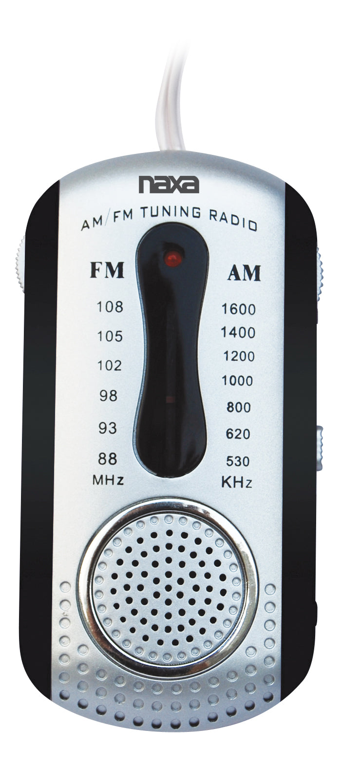 AM FM Mini Pocket Radio with Built-In Speaker (NR-721)