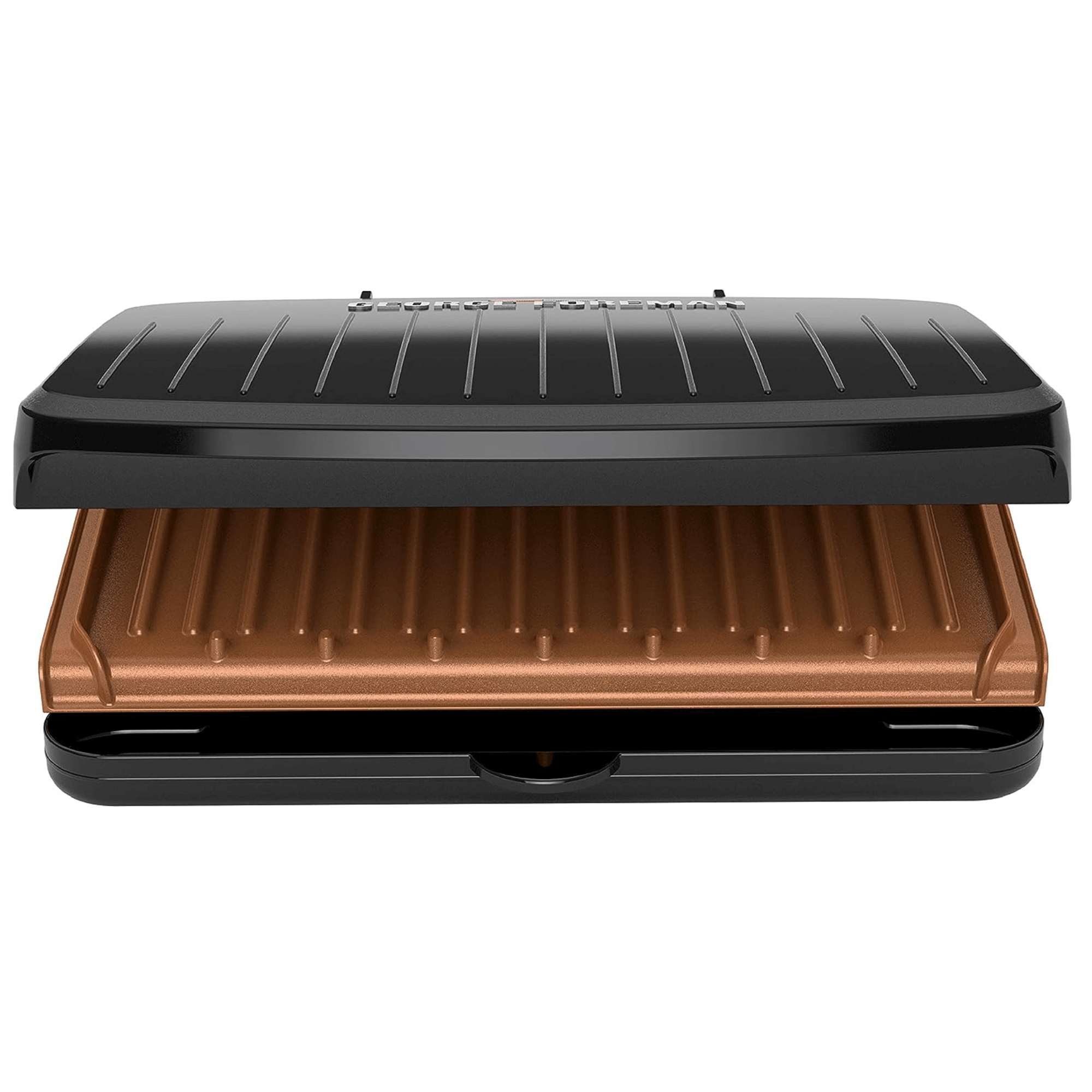 George Foreman 5-Serving Classic Plate Electric Indoor Grill and Panini Press - REFURBISHED