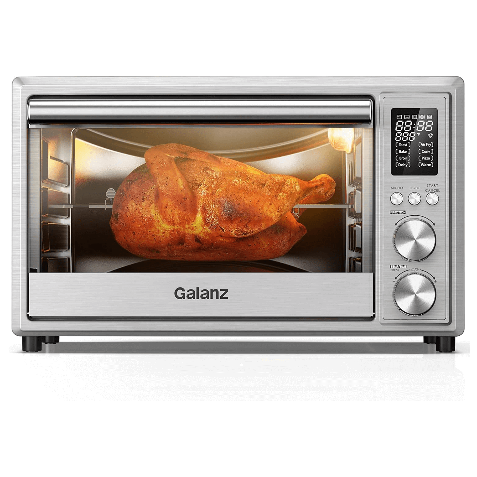 Galanz All-in-One 30L Air Fryer Toaster Oven Convection Oven Rotisserie Dehydrator - REFURBISHED
