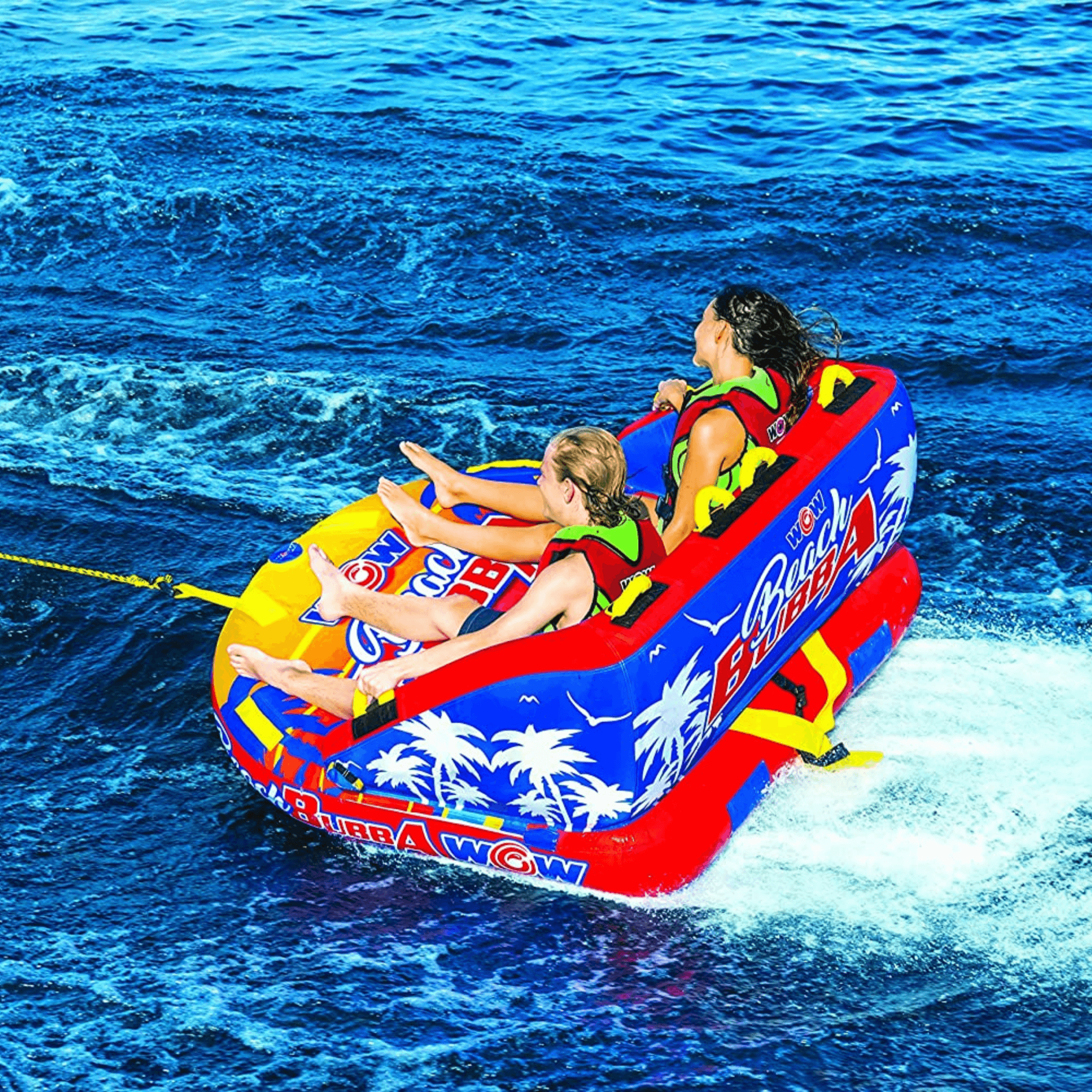 WOW Watersports Beach Bubba 2 Person 2P Towable with Foam Handles