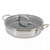 Better Chef 11-Inch 3-Ply Stainless Steel Nonstick Deep Fry Pan with Lid