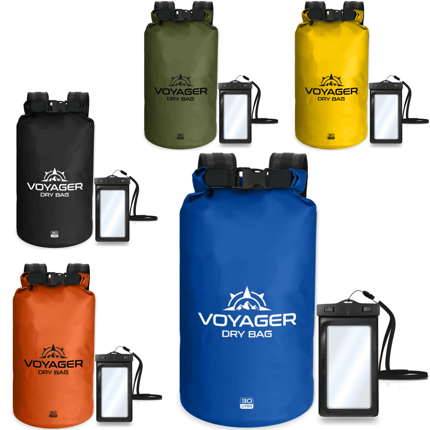 EcoGear FX Voyager Waterproof 30L Dry Bag