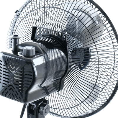 Impress Mighty Mite 10-Inch Oscillating Standing Fan with Metal Blades