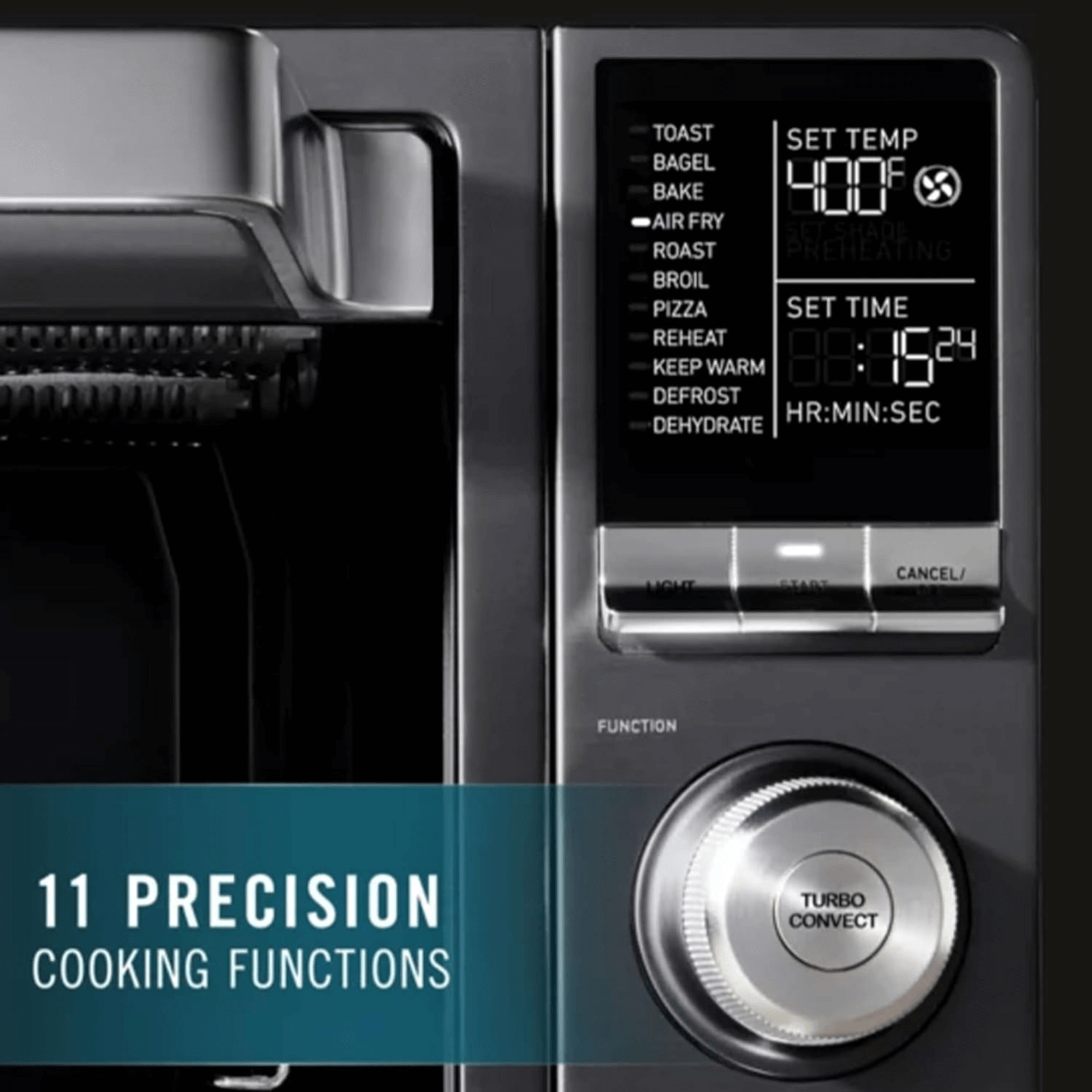 Calphalon Quartz Heat Countertop X-Large Stainless Steel Toaster Oven- REFURBISHED