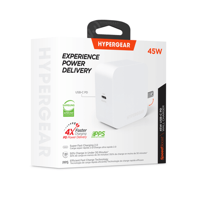 HyperGear PD45W USB-C Wall Charger