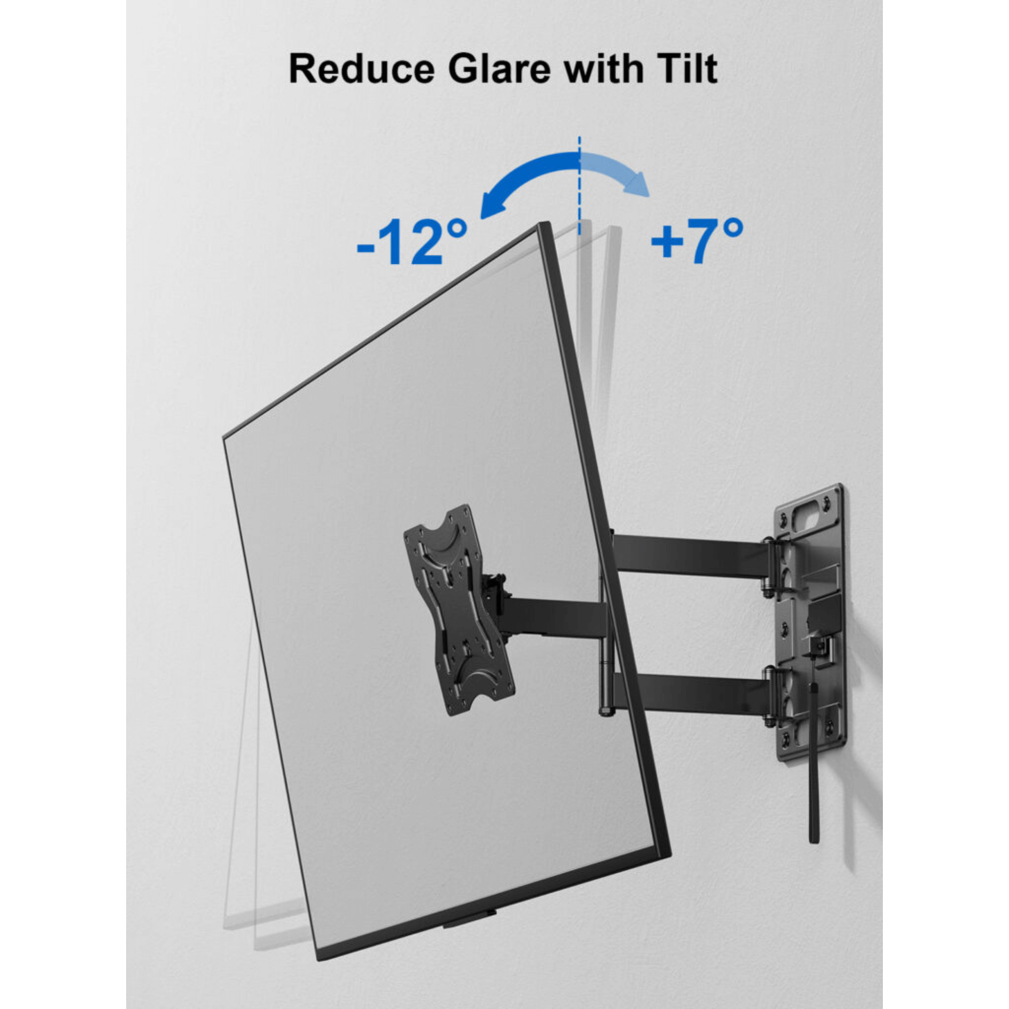 ErgoAV RV Motion Mount 200x200 for TVs 23" to 43"