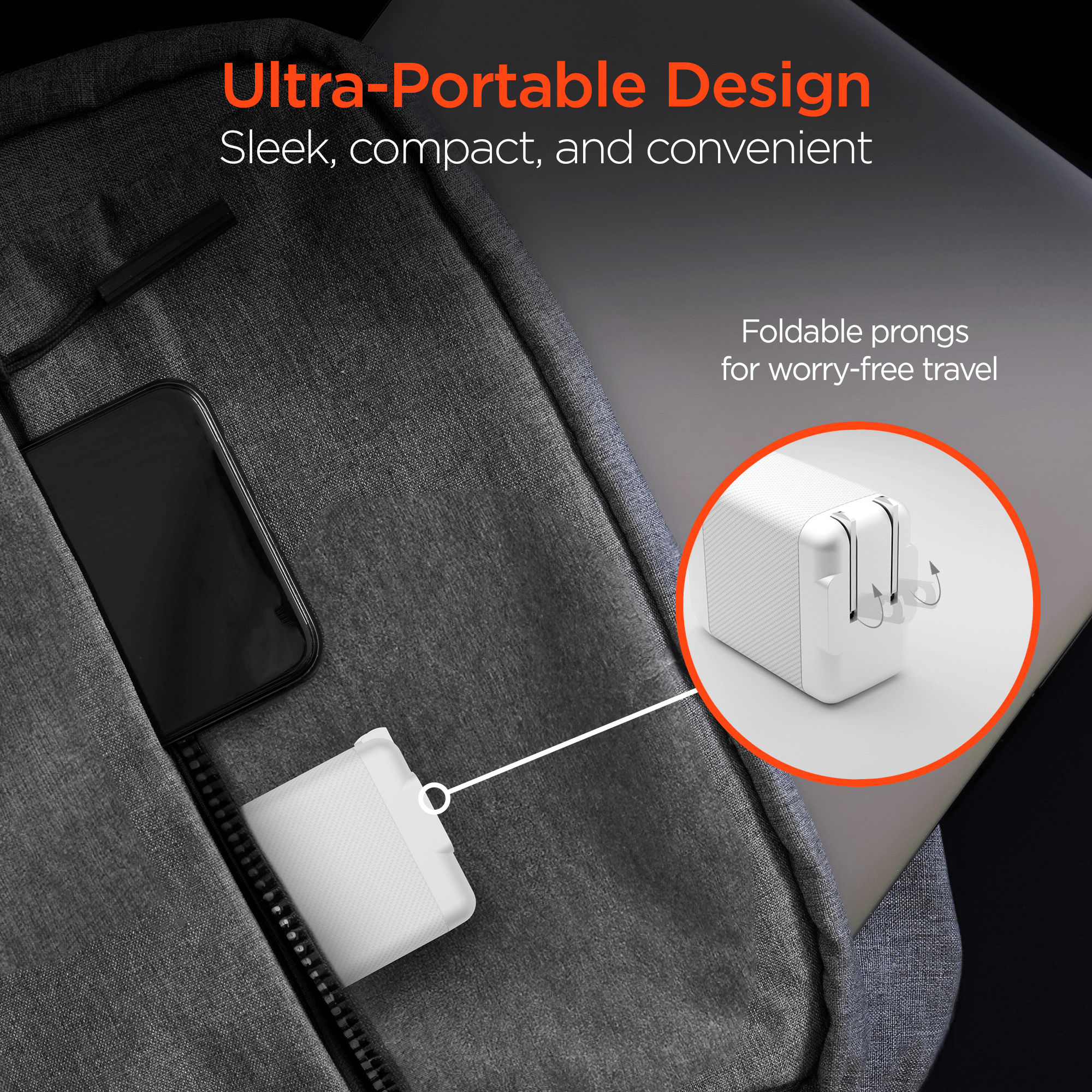 HyperGear SpeedBoost 25W USB-C PD + 12W USB Fast Wall Charger with PPS and 6ft MFi Lightning Cable