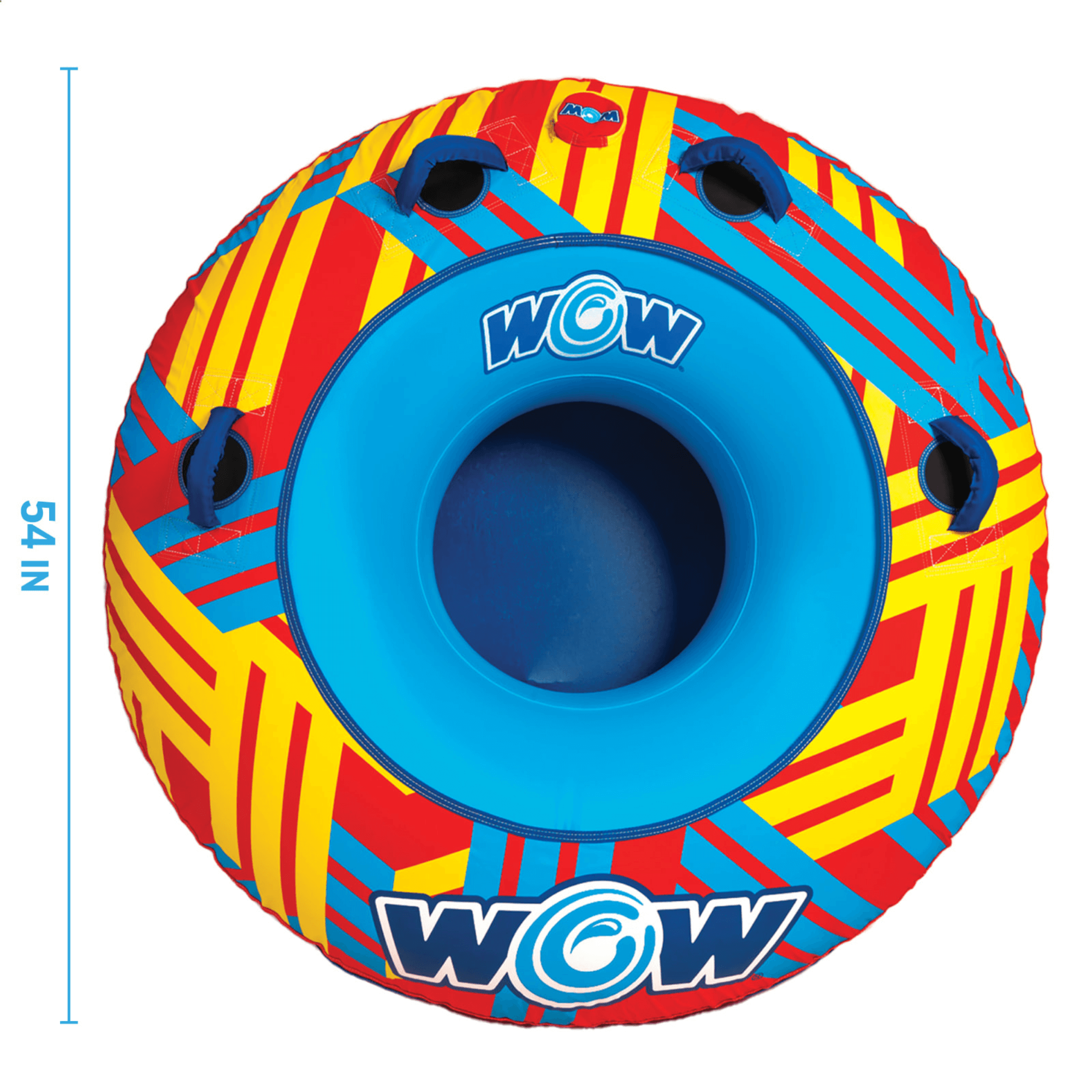 WOW Watersports Tracer Snow Tube Towable for Summer & Winter Action