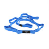 Elastic Yoga Straps With 10 Loops - Blue