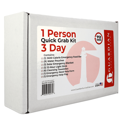 WSK 72-Hour Emergency Survival Grab Bag Kit