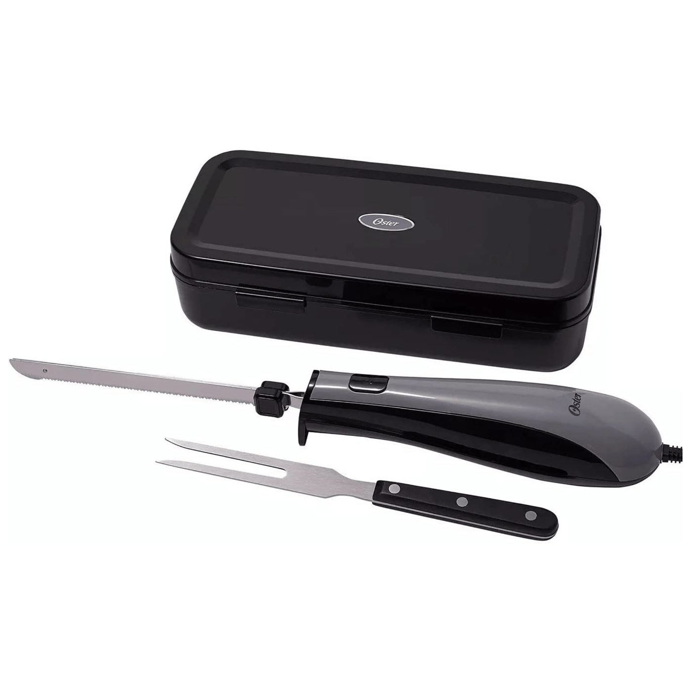 Oster Electric Carving Knife & Fork with Case - REFURBISHED