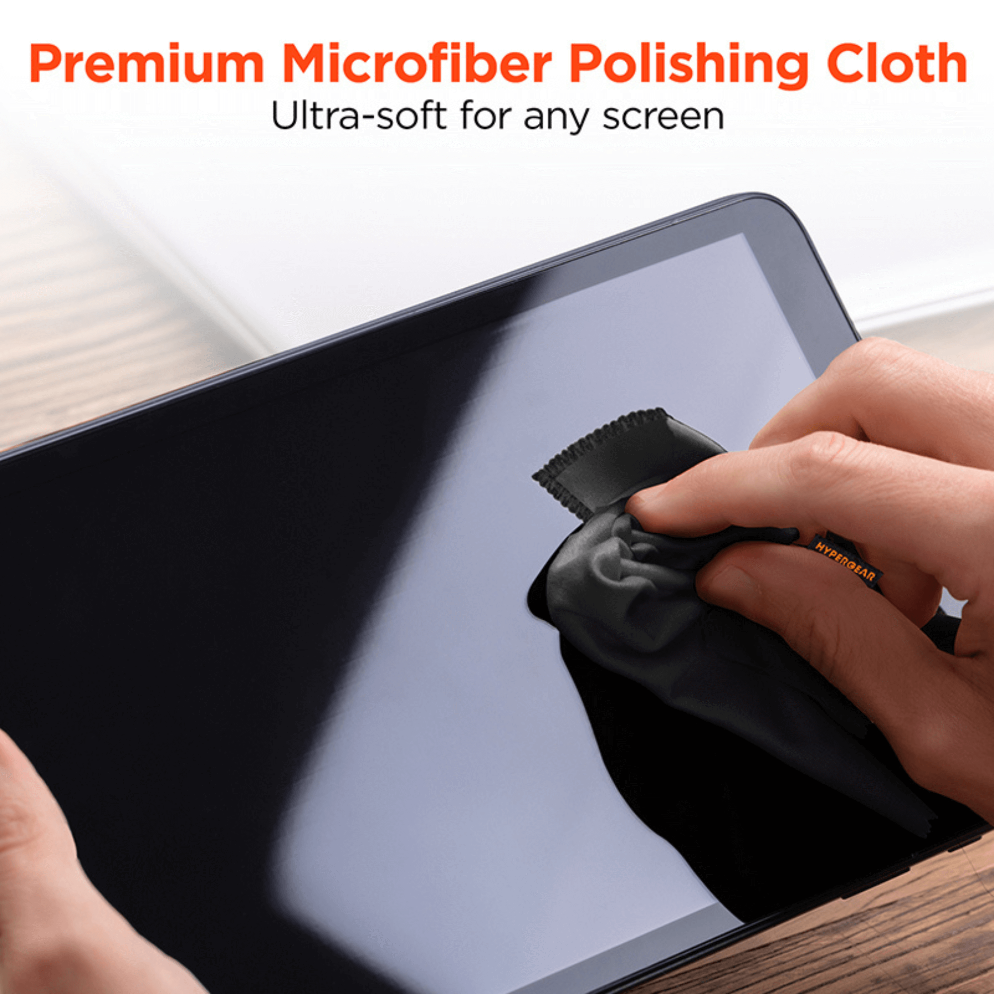 HyperGear ScreenWhiz Screen Cleaning Wipes and Cloth Kit