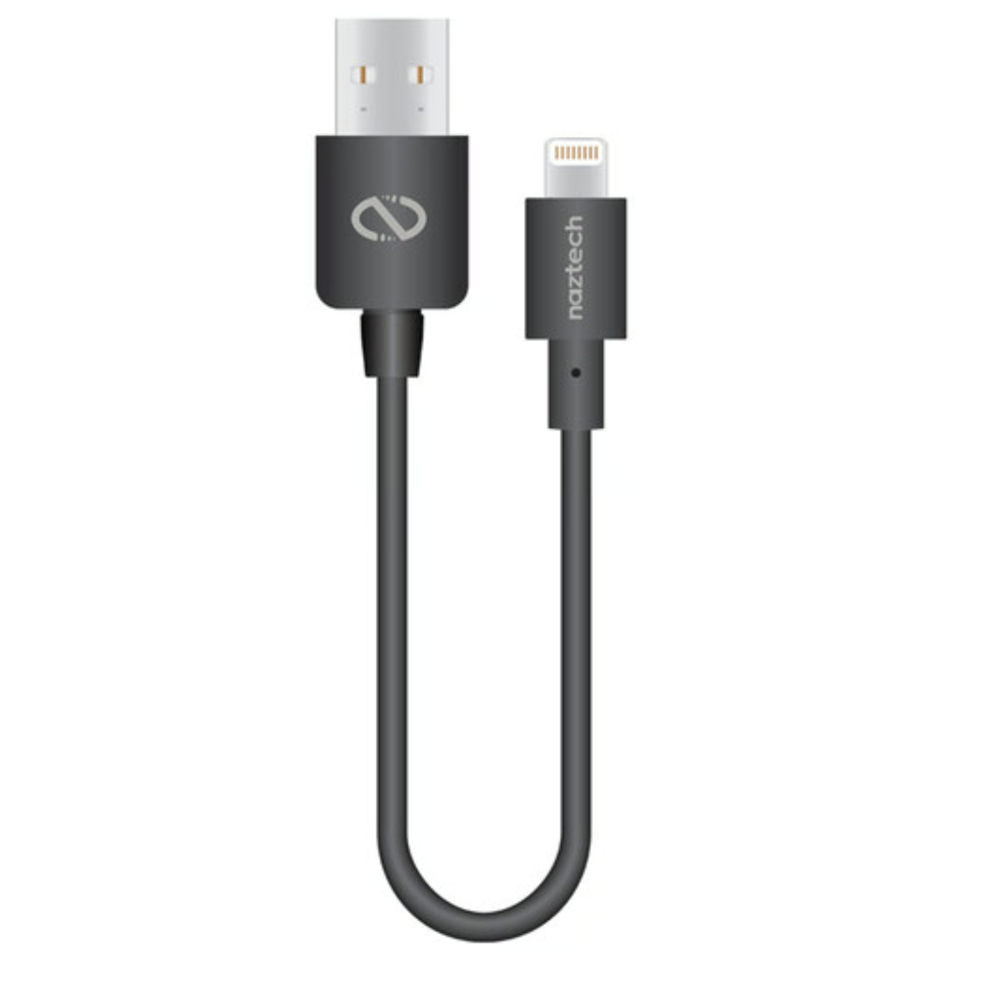 Naztech MFi Lightning Charge & Sync USB Cable 6in