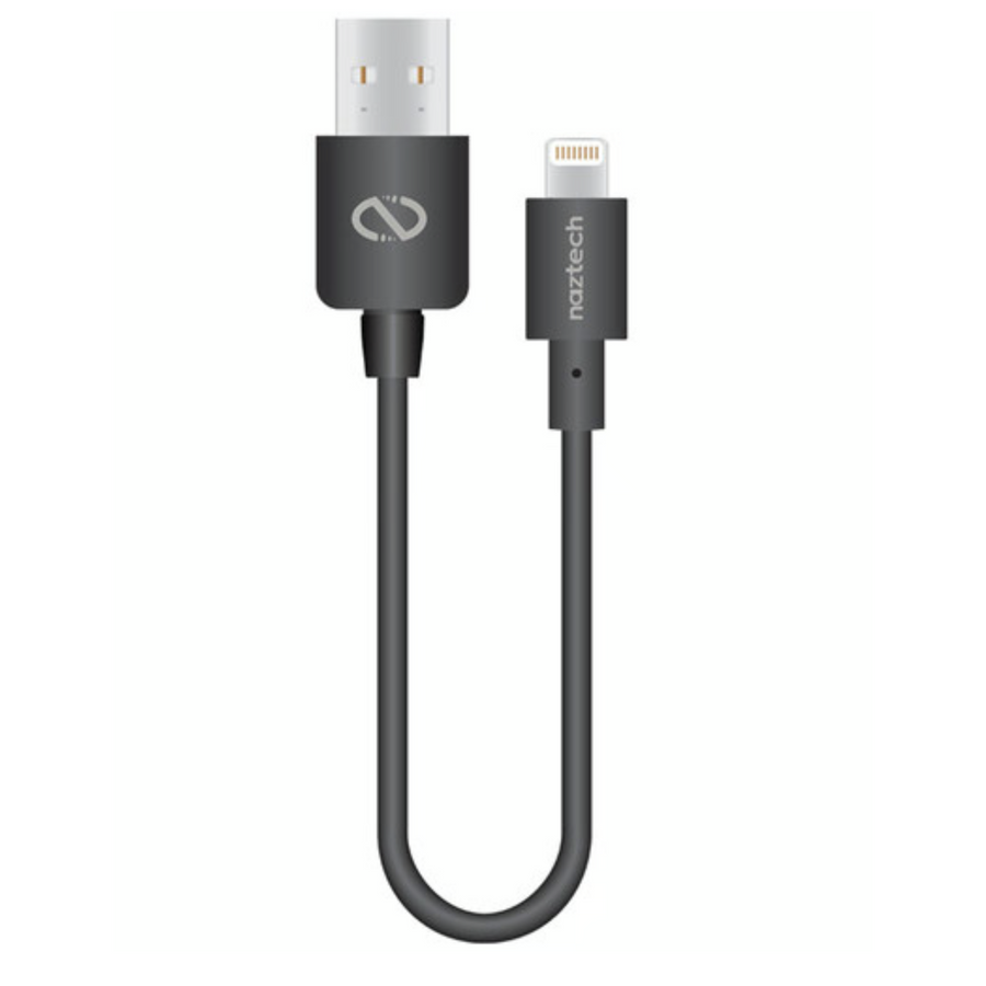 Naztech MFi Lightning Charge & Sync USB Cable 6in