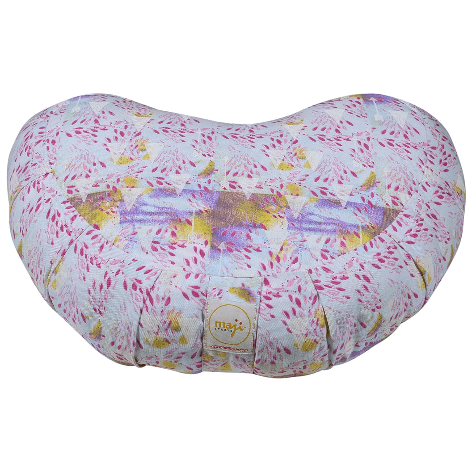 Maji Sports Halfmoon Zafu Yoga Meditation Pillow