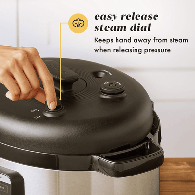 Crockpot Express 6-Qt Electric Pressure Cooker - REFURBISHED