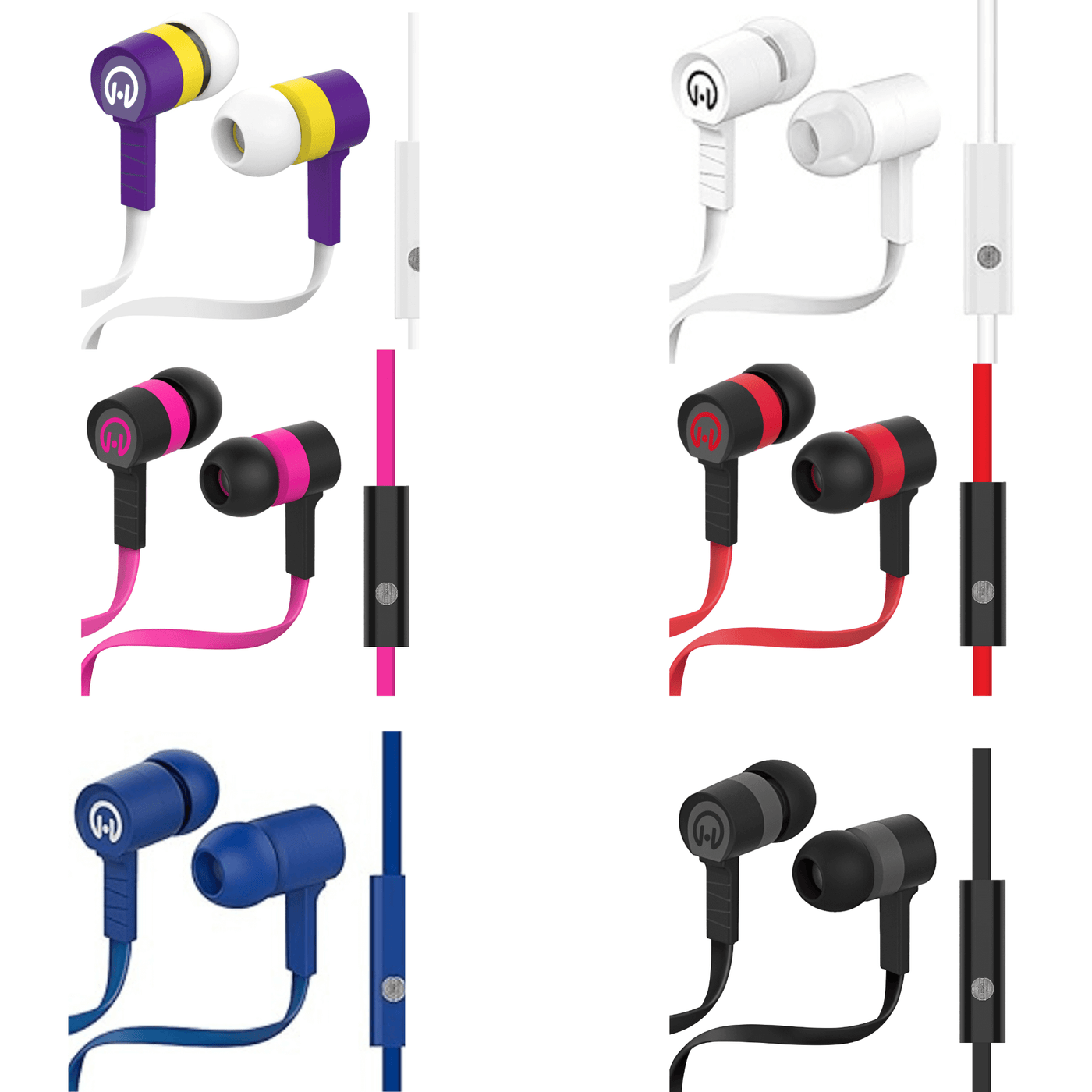 HyperGear Low Ryder Earphones w Mic 3.5mm