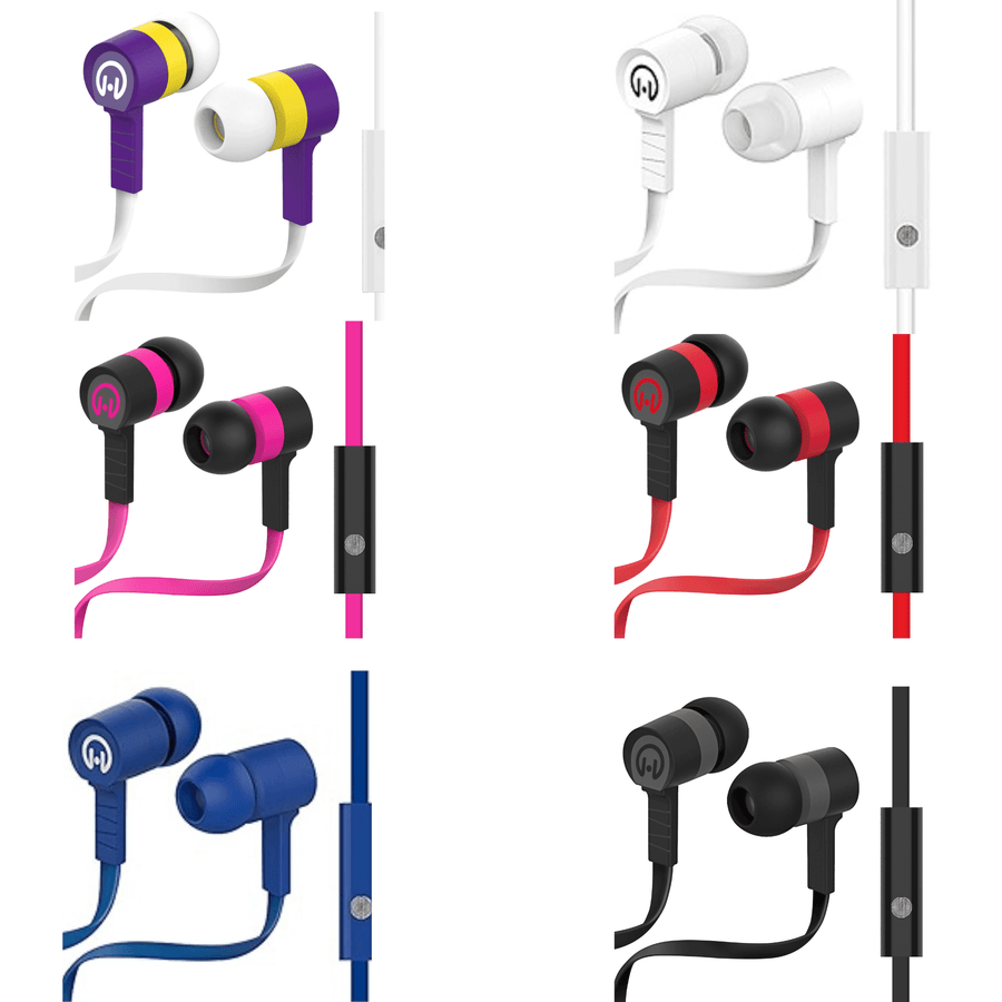 HyperGear Low Ryder Earphones w Mic 3.5mm