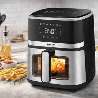 Better Chef Stainless Steel 5L Digital Display Air Fryer