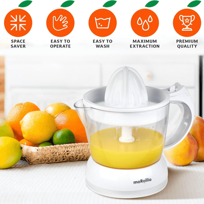 moRollio Compact 24oz Electric Citrus Juicer