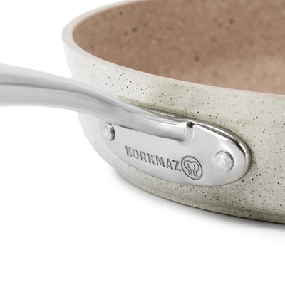 Korkmaz Granita 10-Inch Non-Stick Aluminum Fry Pan and Tava