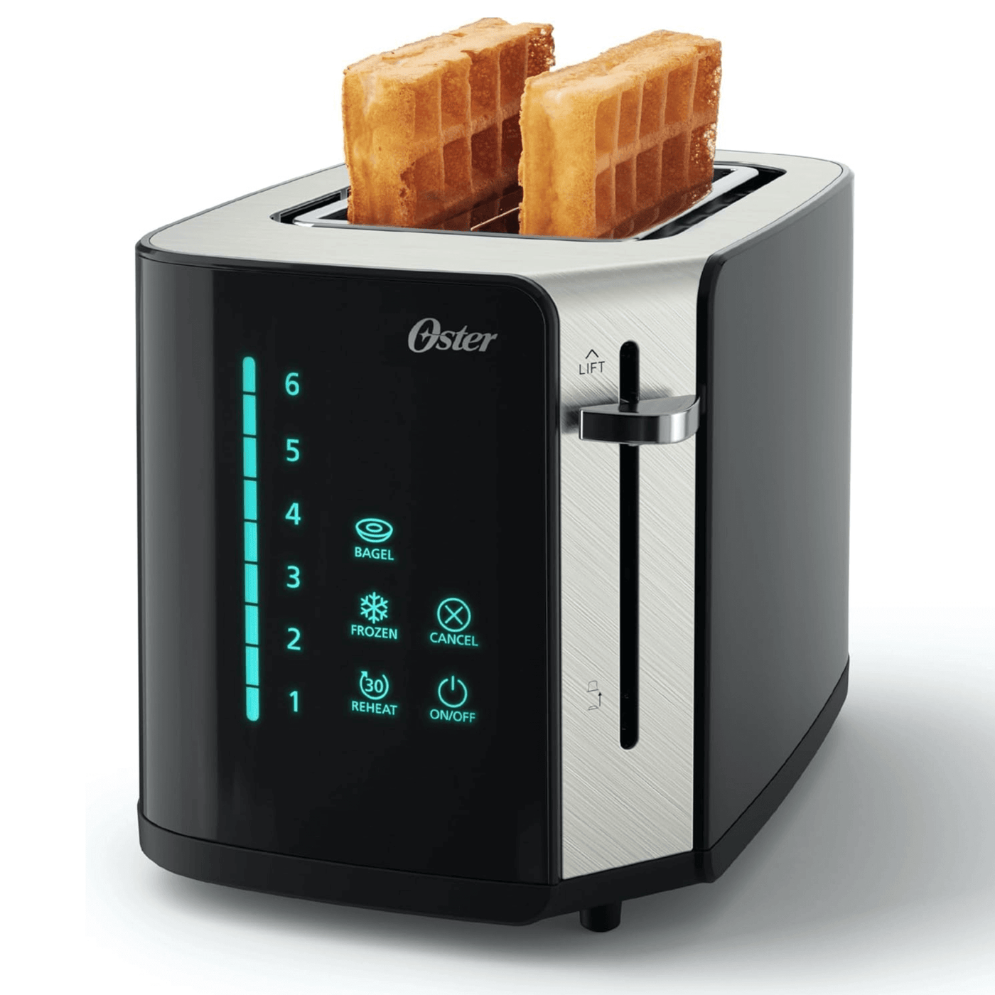 Oster Two-Slice Touchscreen Digital Toaster with Easy Touch Technology - REFURBISHED