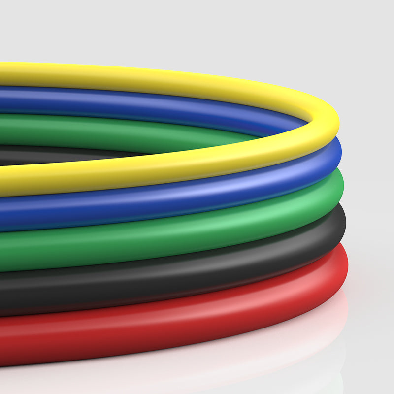 JupiterGear Intey Resistance Bands Set Exercise Bands with Protective Sleeve - Portable Resistance Bands with Door Anchor, Handles, Legs Ankle Straps - Home Gym Resistance Training [13 Pcs Set]