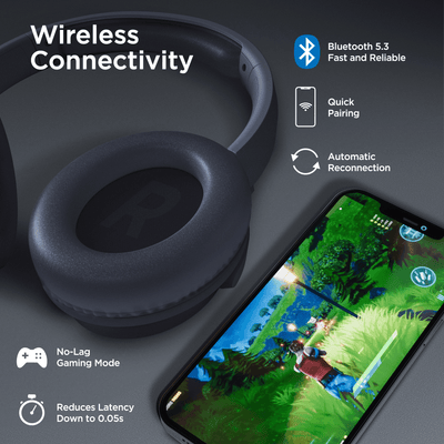 HyperGear Stealth2 ANC Wireless Headphones