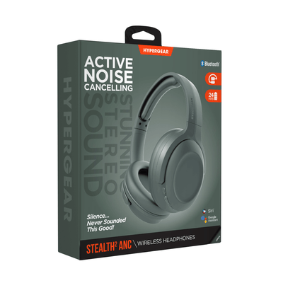 HyperGear Stealth2 ANC Wireless Headphones
