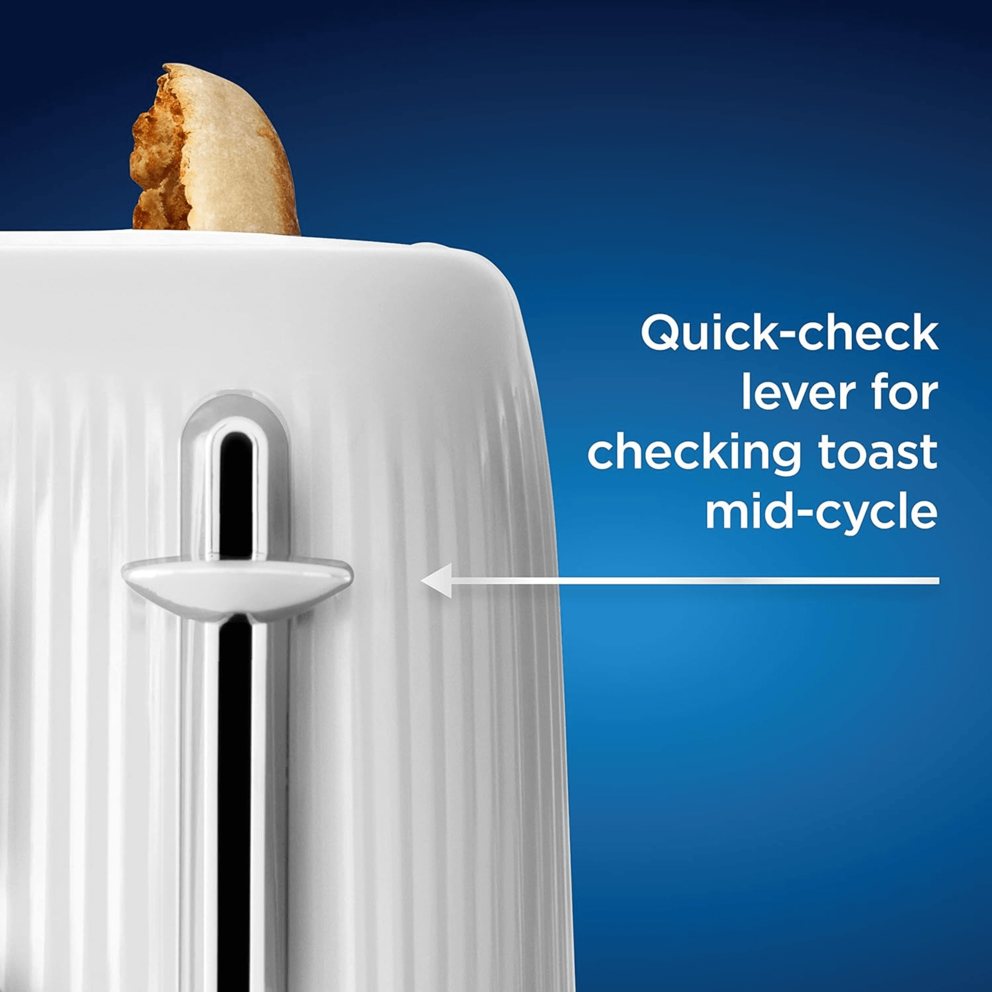 Oster Retro Two-Slice Toaster with Quick-Check Lever - REFURBISHED