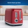 Oster Retro Two-Slice Toaster with Quick-Check Lever - REFURBISHED