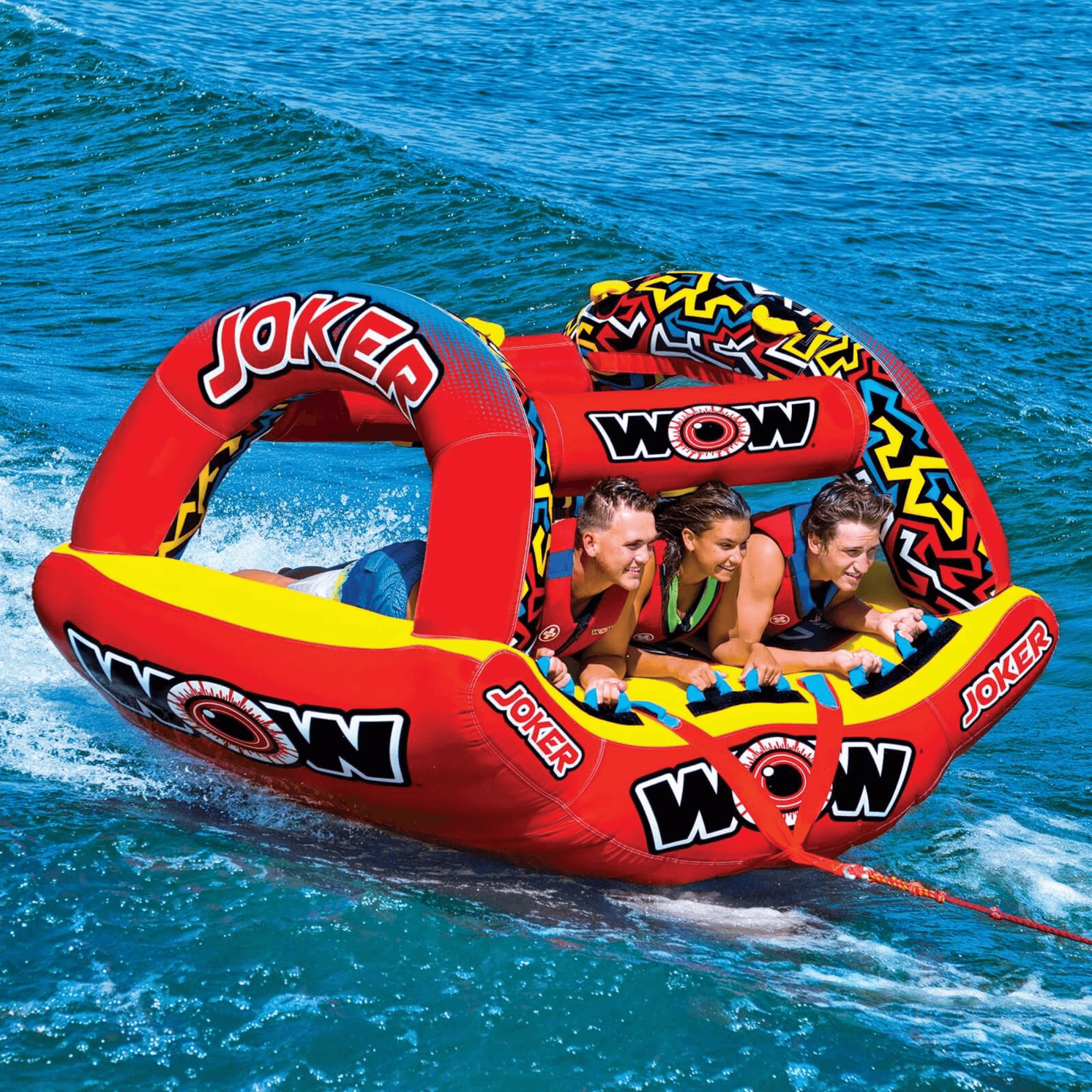 WOW Watersports Joker 3-Person Towable with Power Tower and Handles