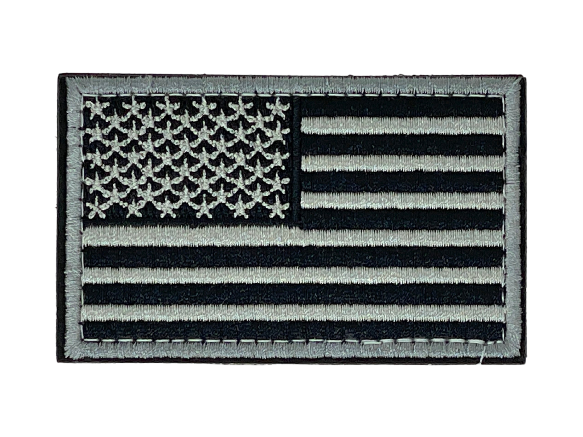 JupiterGear Tactical USA Flag Patch with Detachable Backing