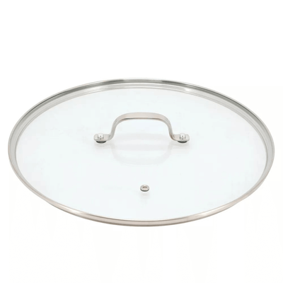 Better Chef 12.5-Inch 3-Ply Stainless Steel Nonstick Wok with Lid