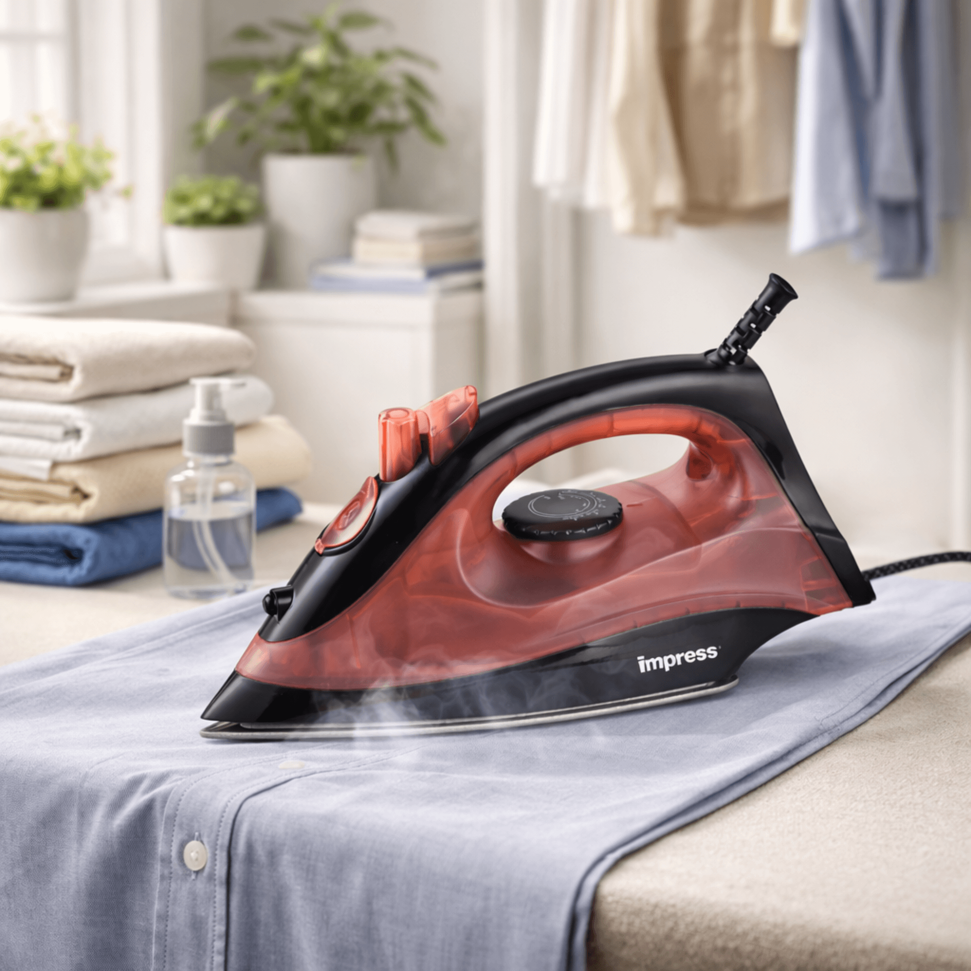 Impress Compact Spray Non-Stick Steam and Dry Iron