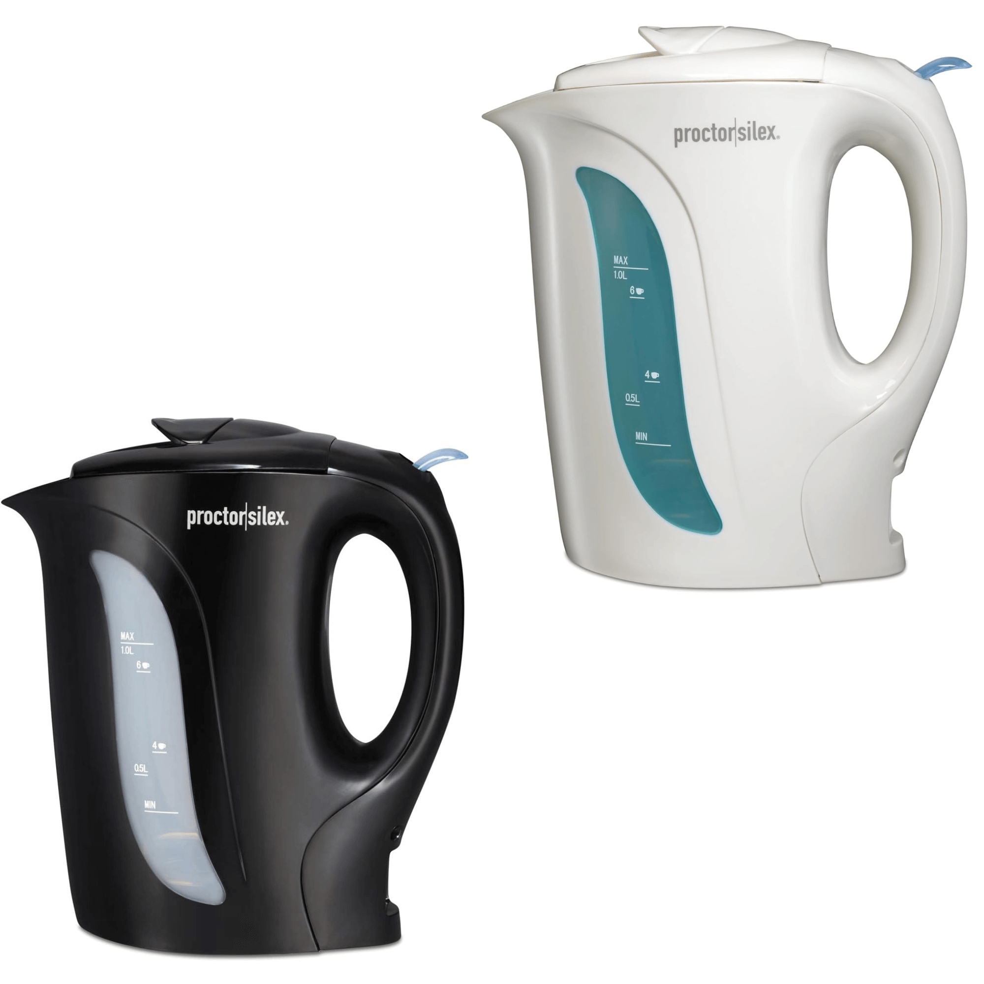Proctor Silex 1.0 Liter Electric Tea Kettle Water-Boiler and