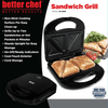 Better Chef Electric 2-Sandwich Grill Press - REFURBISHED