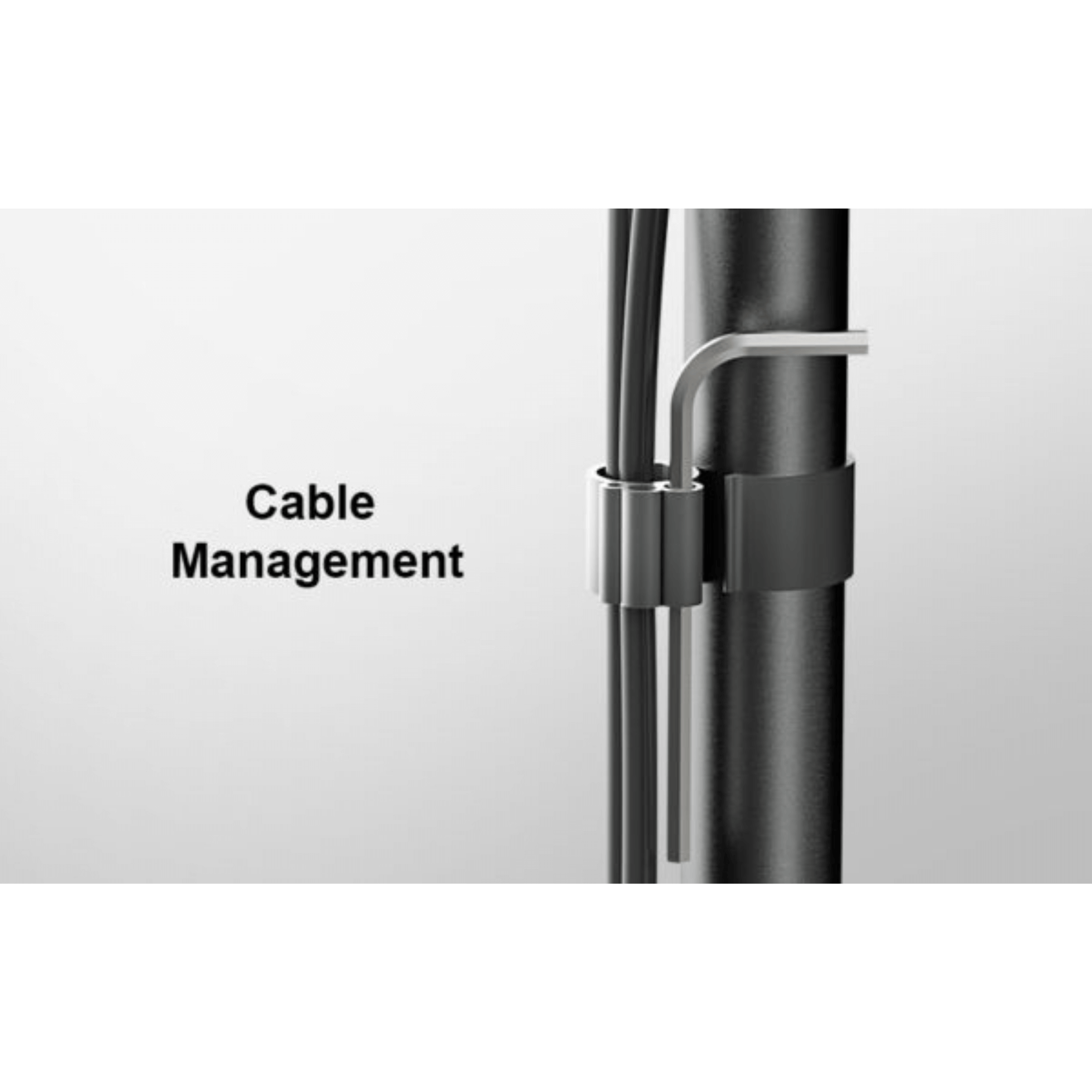 ErgoAV Motion Mount for Single Monitors 13" to 27"