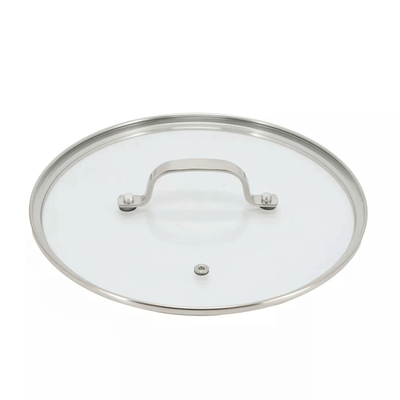 Better Chef 10-Inch 3-Ply Stainless Steel Nonstick Deep Fry Pan with Lid