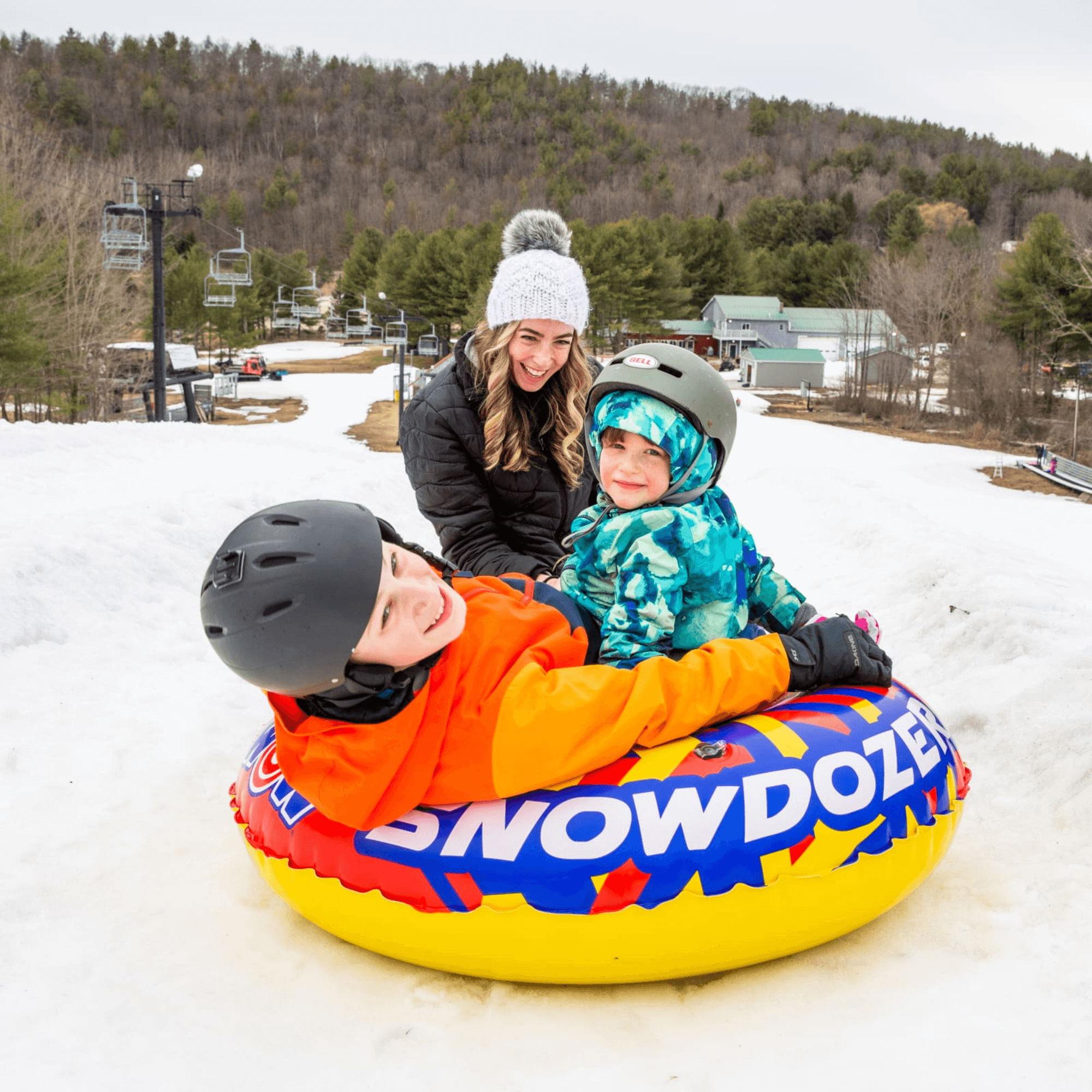 WOW Watersports SnowDozer Snow Tube for Sitting or Lying Positions