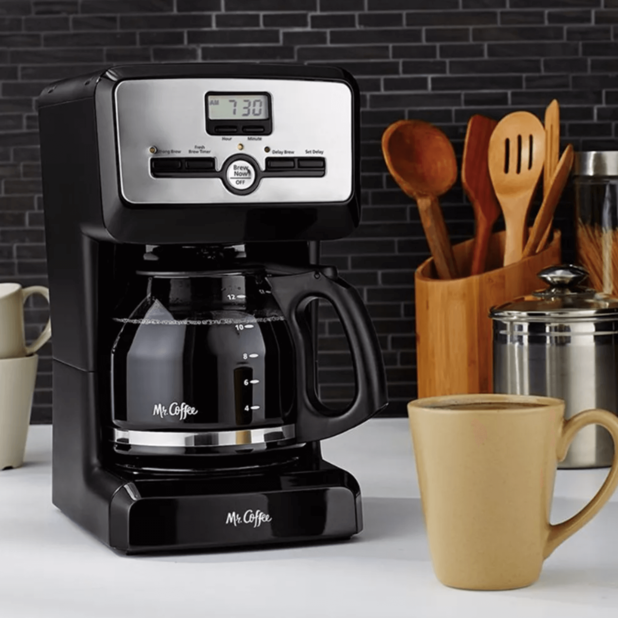 Mr. Coffee 12-Cup Programmable Coffeemaker - REFURBISHED