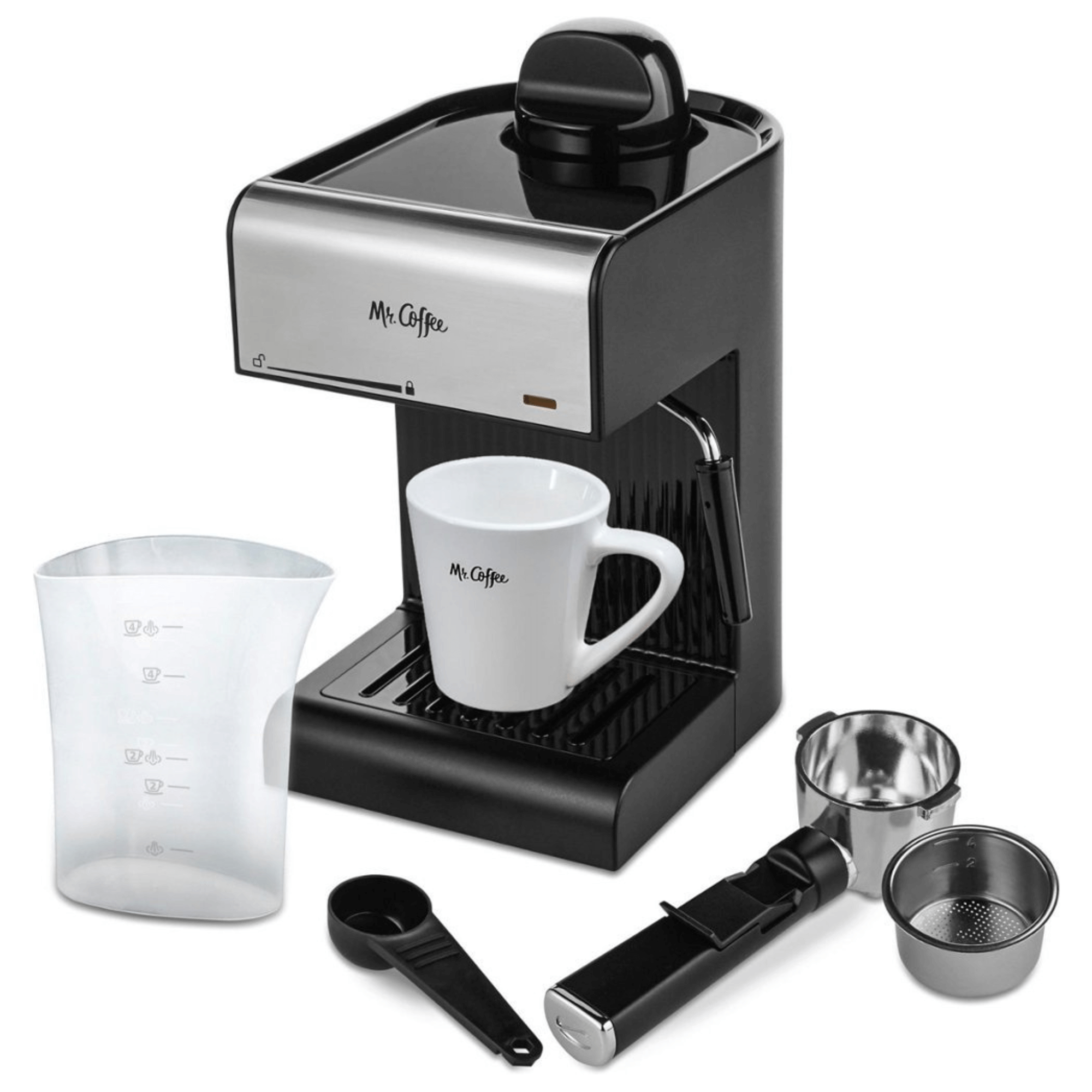 Mr. Coffee Espresso/Cappuccino & Latte Maker - REFURBISHED