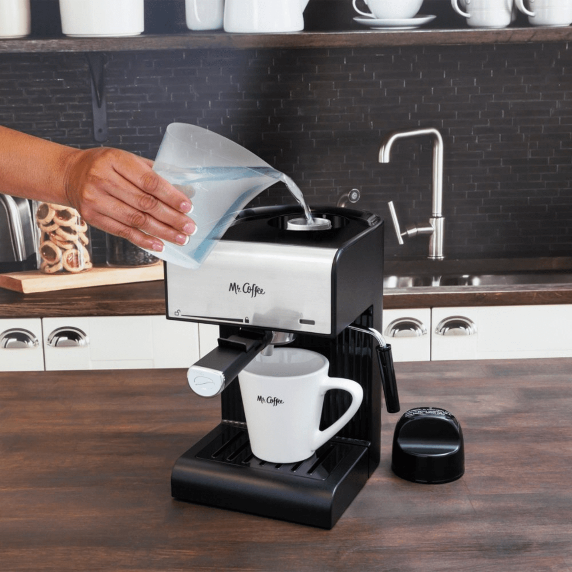 Mr. Coffee Espresso/Cappuccino & Latte Maker - REFURBISHED