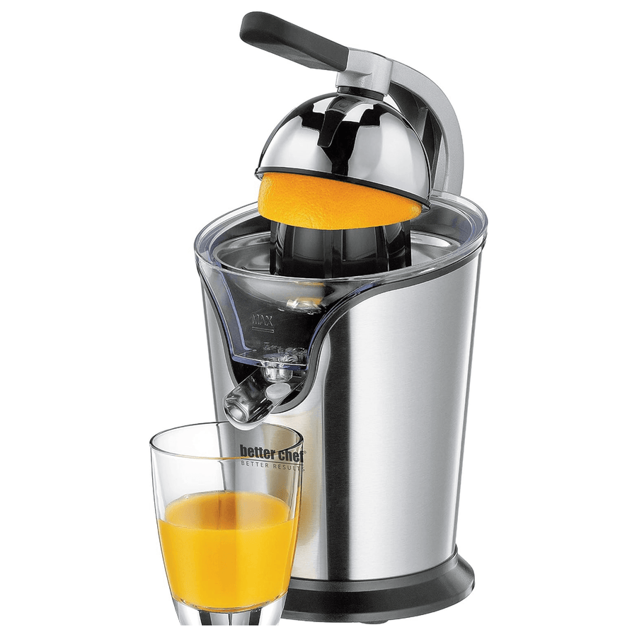 Better Chef High Power Deluxe Stainless Steel Electric Citrus Juice Press