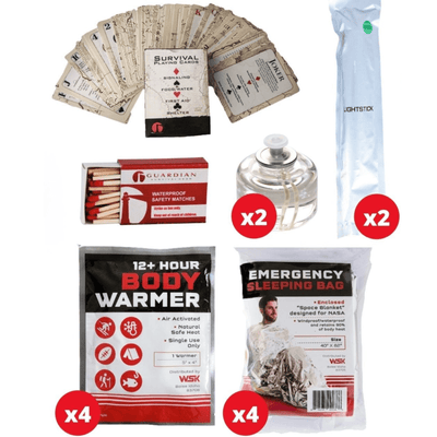 WSK Family Power Outage Emergency Survival Kit
