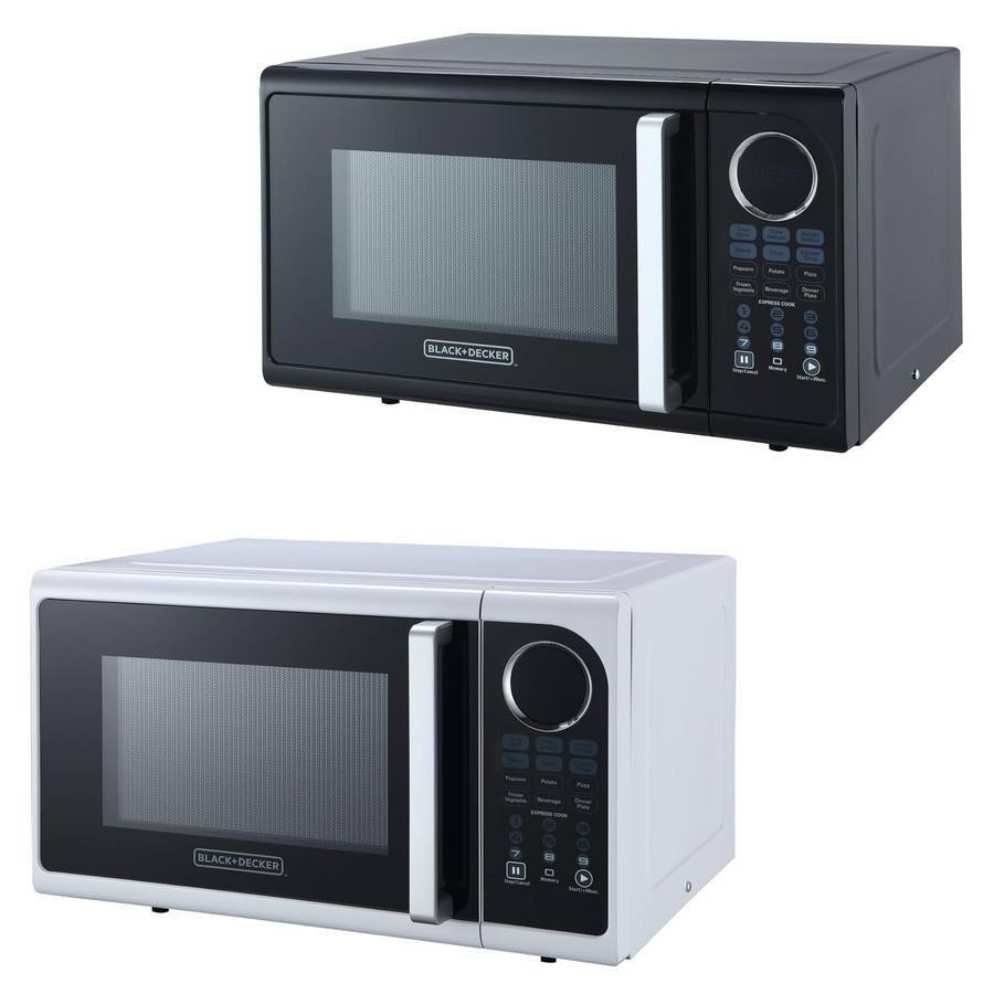 Black & Decker .9cf 900W Countertop Microwave Oven
