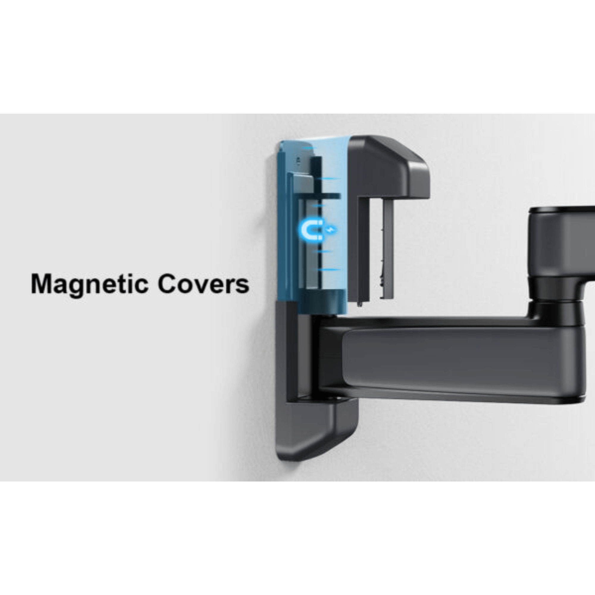 ErgoAV Motion Mount with Single Arm and IsoTILT Technology for TVs 39" to 65"