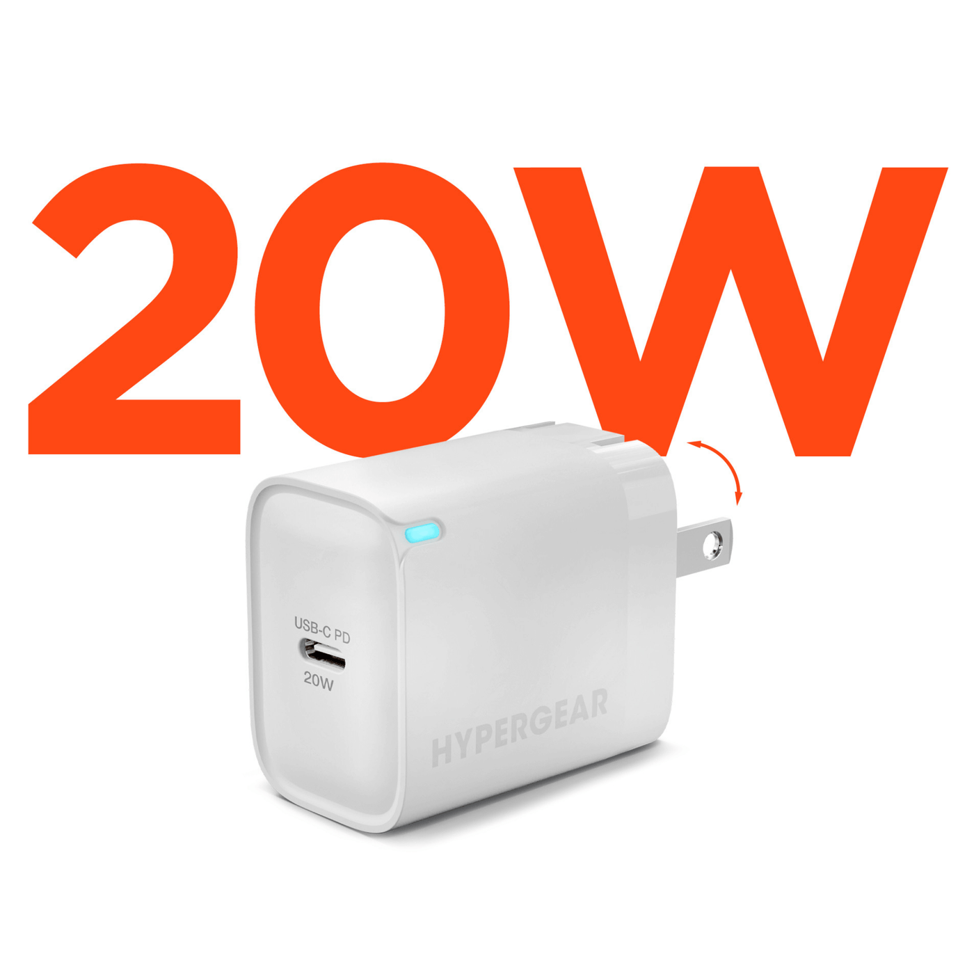 HyperGear 20W USB-C PD Wall Charger