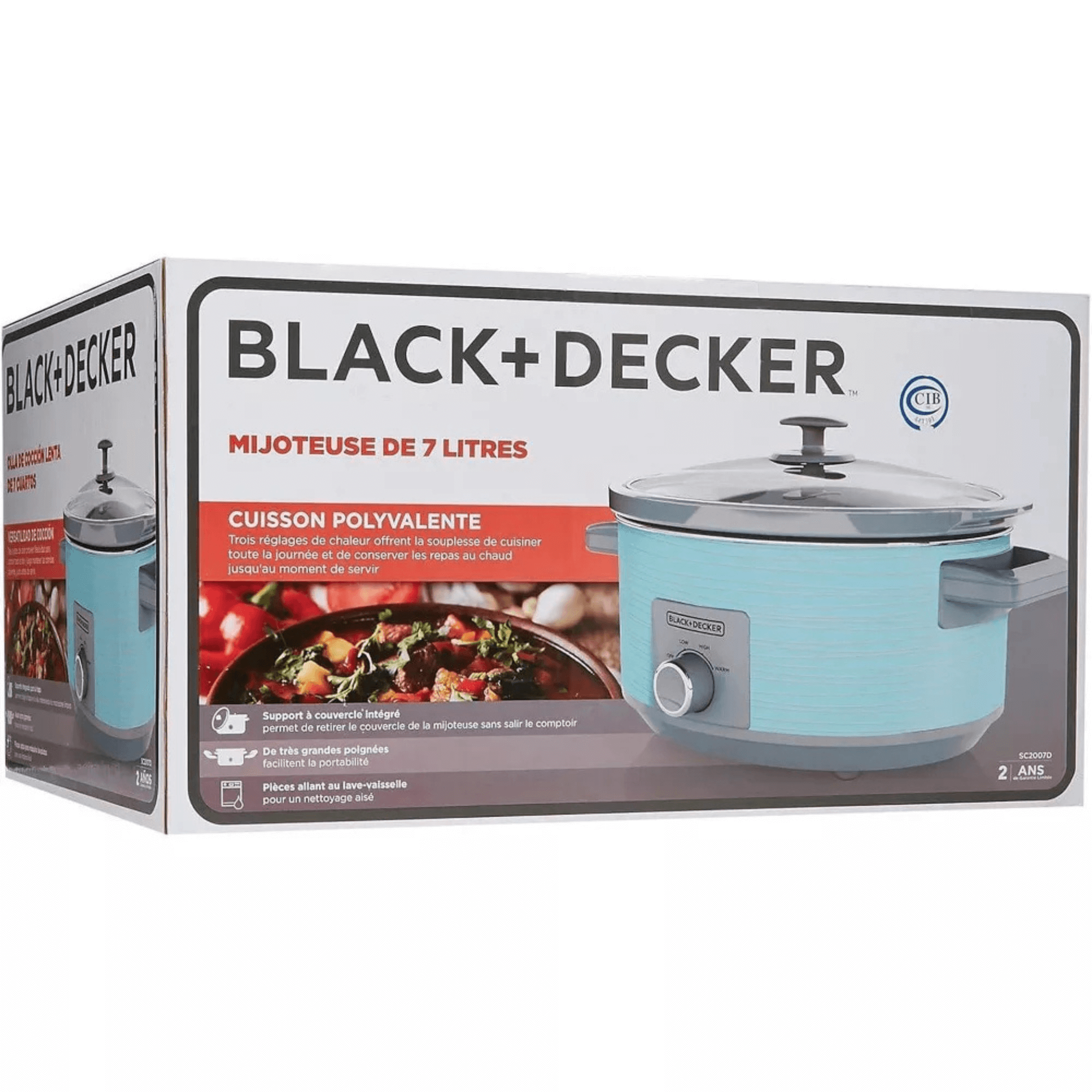 Black & Decker 7-Quart Slow Cooker