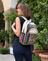 Kathmandu Collection Handmade Cotton and Hemp Tree of Life Backpack